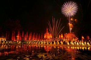 ลอยกระทงสุโขทัย